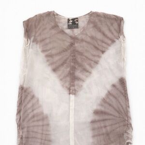 Young Fabulous & Broke Brown and Cream Blouse